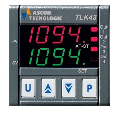 Bộ điều khiển nhiệt độ đầu vào đa năng TLK43 - Temperature controller with universal input TLK43